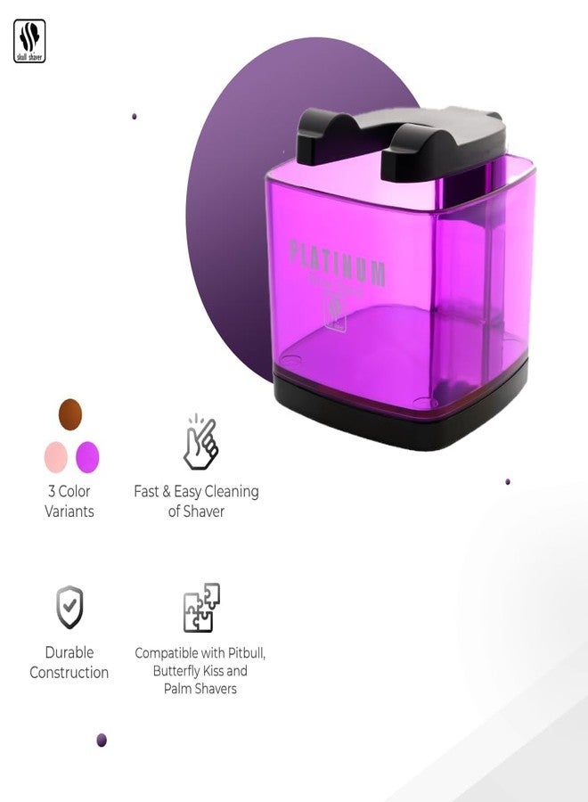 سكال شيفر حامل شطف بلاتيني من سكال شيفِر باترفلاي - بنفسجي - Image 2